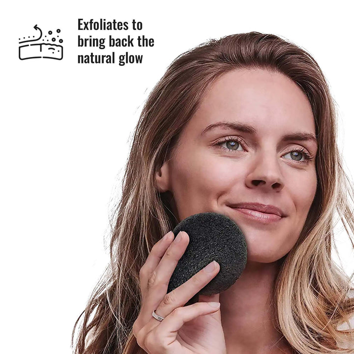 Pursonic Beauty Essentials Bundle – 3-Pack Multi-Shape Makeup Sponges + Natural Bamboo Charcoal Konjac Sponge + 120-Count Hydrocolloid Pimple Patch Set