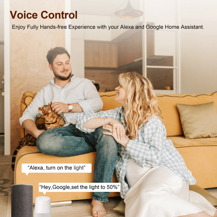 GIRIER Tuya Wifi Smart Dimmer Light Switch Module Support 2 Way Control Dimmable Switch 1 2 Gang Works with Alexa Google Home