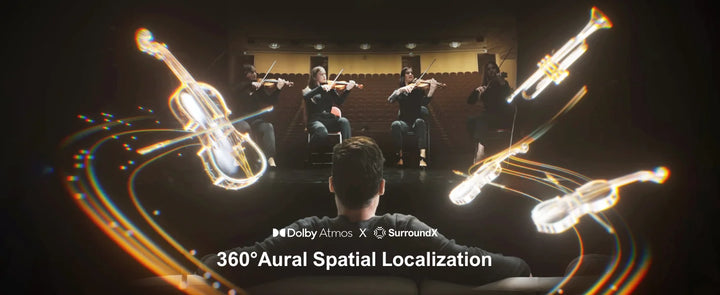 ULTIMEA 7.1 Surround Sound System Sound bar for TV with Dolby Atmos&APP Control, Home Cinema Bluetooth Speaker with Subwoofer