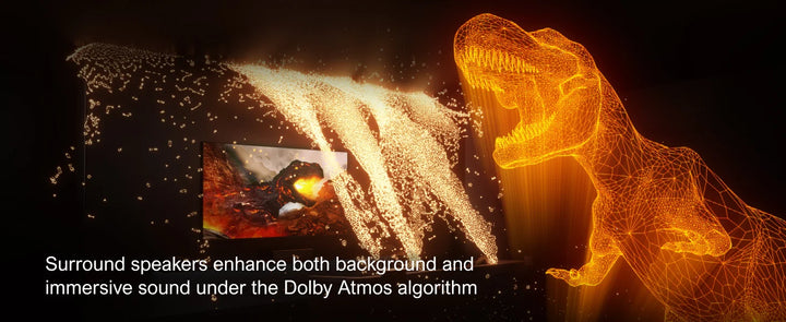 ULTIMEA 7.1 Surround Sound System Sound bar for TV with Dolby Atmos&APP Control, Home Cinema Bluetooth Speaker with Subwoofer