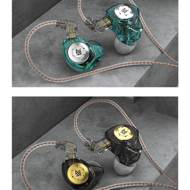 KZ EDX pro Earphones Bass In Ear Monitor Headphones Sport Noise Cancelling HIFI Headset New Arrival!