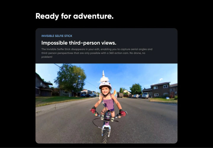 Câmera de ação Insta360 X3 4K