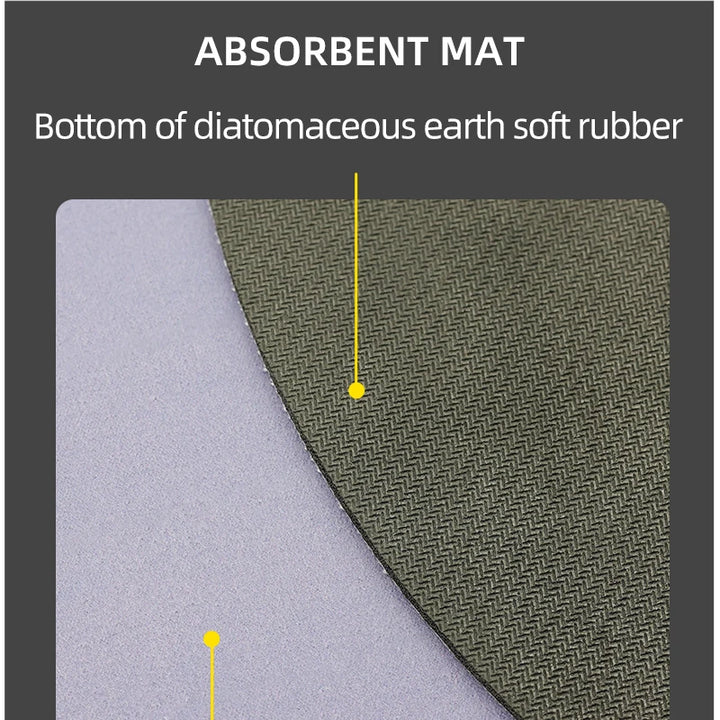 1PCS Kitchen Floor Mat Waterproof, Anti-skid, Anti-dirty Foot Mat Household Door Mat, Door Mat Carpet, Diatomite Door Mat