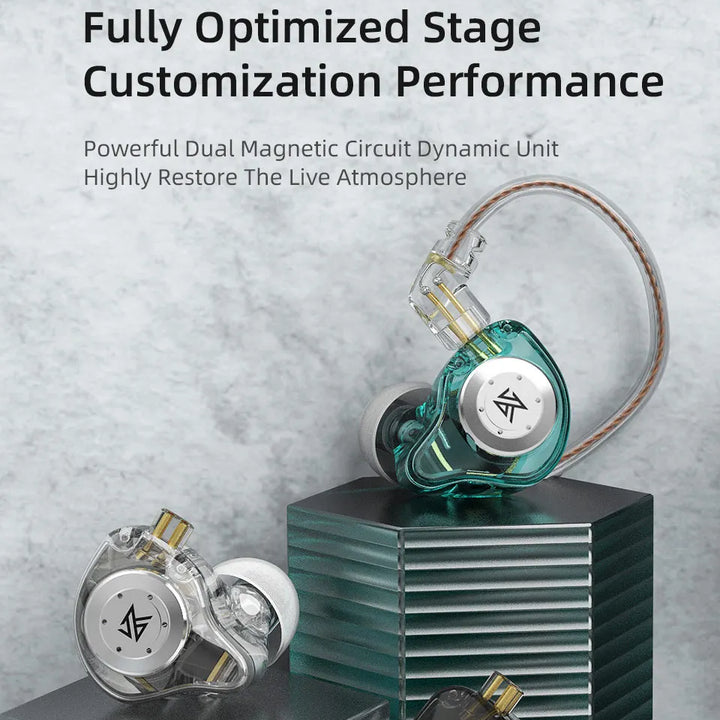 KZ EDX pro Earphones Bass In Ear Monitor Headphones Sport Noise Cancelling HIFI Headset New Arrival!