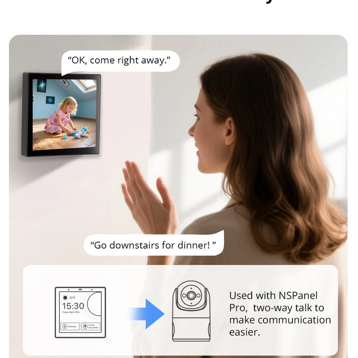 SONOFF CAM Pan-Tilt 2 SmartHome  Vision 360°