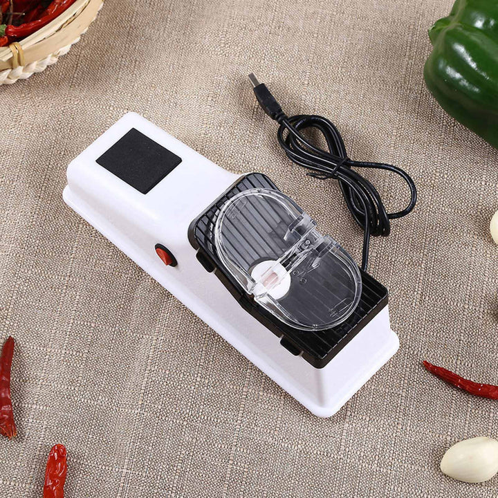Knife Sharpening Electric Multifunctional Knife Sharpening Machine Kitchen Gadget For 5 Seconds Fast Sharpening & Polishing