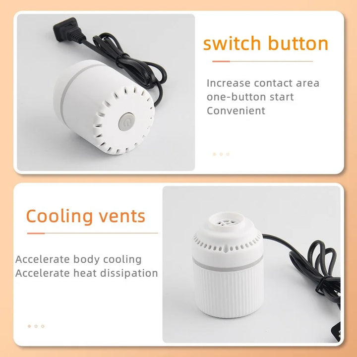 Vacuum compression bag electric pump suction pump Mini Vacuum Sealer Machine Space Saver for Clothes Food Organizer