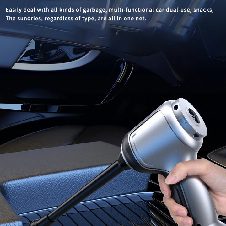 95000PA Car Vacuum Cleaner  Wireless Powerful Cleaning Machine Auto Robot Car Accessories Home Appliance Strong Suction As Gift