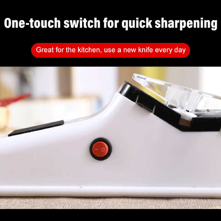 Knife Sharpening Electric Multifunctional Knife Sharpening Machine Kitchen Gadget For 5 Seconds Fast Sharpening & Polishing