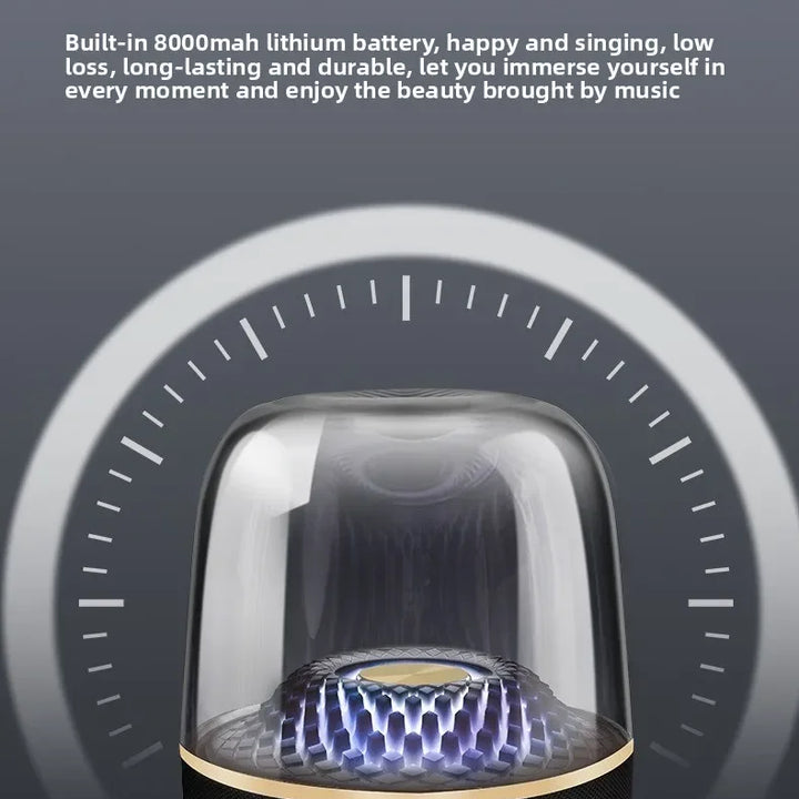 2025 New LP90 Pro Bluetooth Speaker: Upgraded Outdoor Portable Sound w/ Aura Glass Design (Prime Day Sale!)