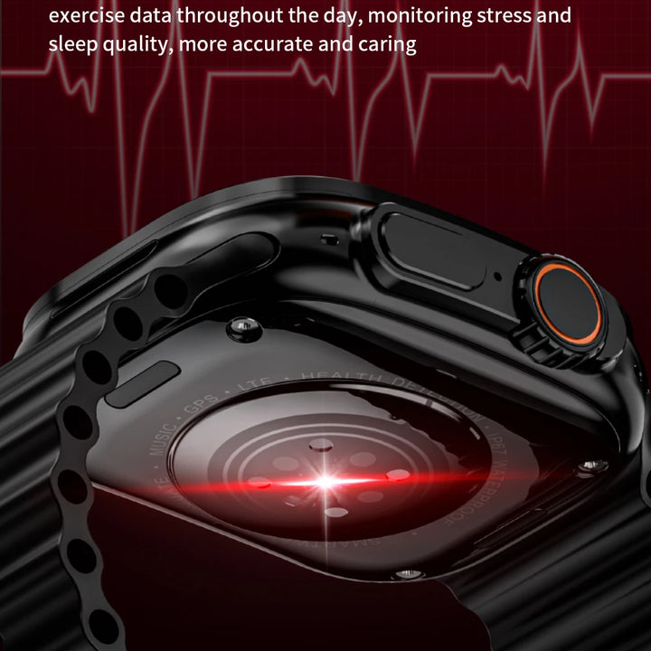 JC02 Pro 5G Smartwatch 2.29inch Amoled Curved Display S10 Ultra 3 Smart Watch With Rotary Camera GPS WIFI NFC Compass Video Call