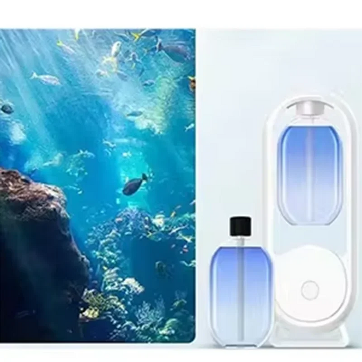 Automatic Fragrance Machine Perfume Scent Machine Essential Oil Diffuser Nebulizer for Kitchen and Toilet Home Deodorization