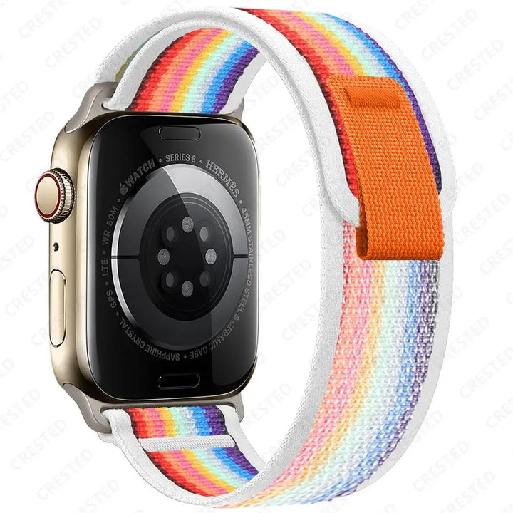 Trail Loop Strap for Apple Watch Ultra 3 2 band 49mm 46mm 44mm 40mm 45mm 41mm 42mm Correa Bracelet iWatch Series 11 10 SE 9 8 7