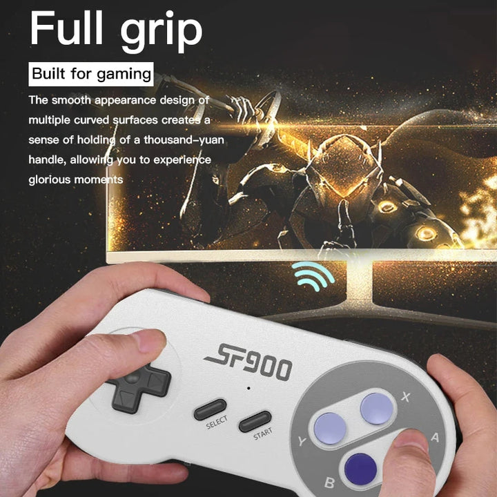 SF900 retro console built-in 5000 games SNES wireless video game console HDMI compatible HD playback console