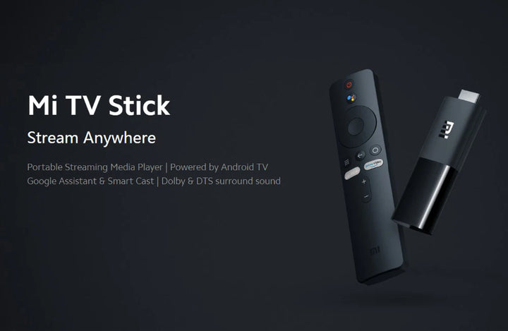 Xiaomi TV Stick Global Version Android TV FDH HDR Quad Core HDMI-compatible 1GB+8GB Bluetooth Wifi Netflix Google Assistant