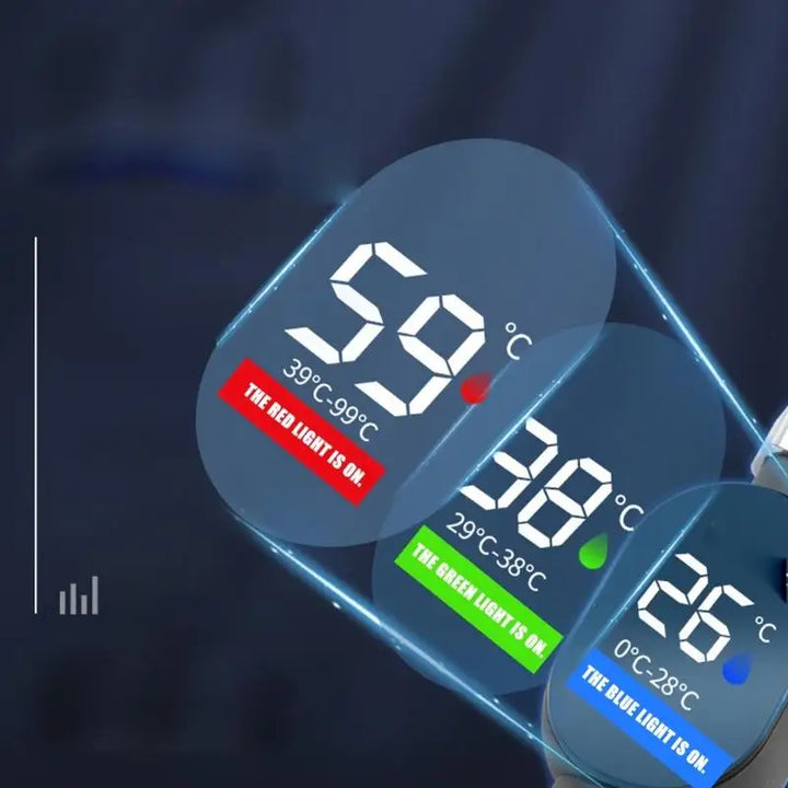 Shower Head Temperature Meter Essential Bathing Tool for Infant Skin Protections