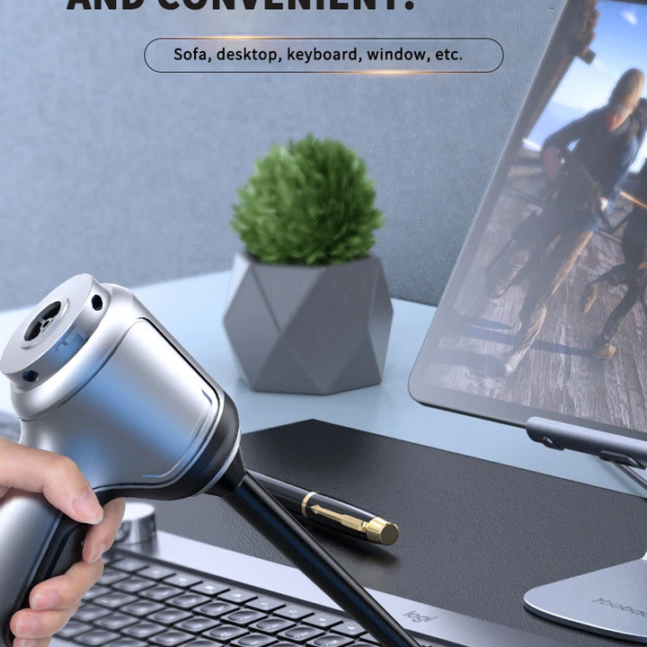 95000PA Car Vacuum Cleaner  Wireless Powerful Cleaning Machine Auto Robot Car Accessories Home Appliance Strong Suction As Gift