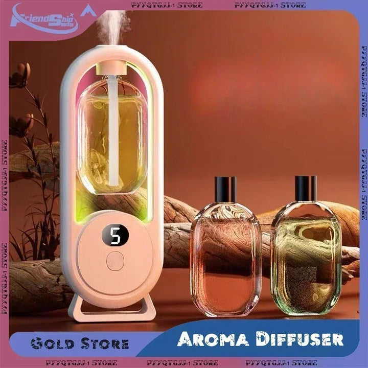 Automatic Fragrance Machine Perfume Scent Machine Essential Oil Diffuser Nebulizer for Kitchen and Toilet Home Deodorization