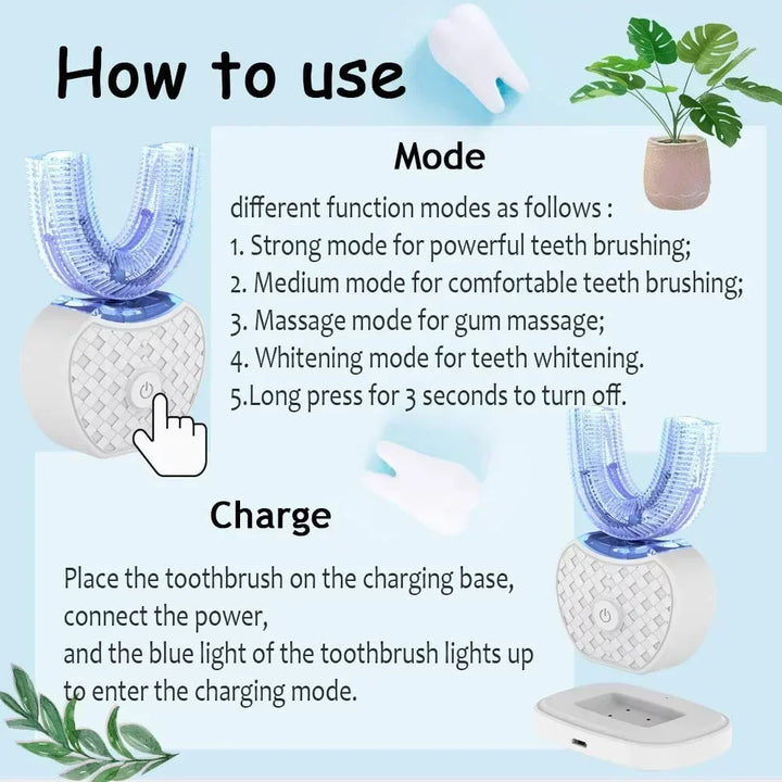 IPX7 electric toothbrush