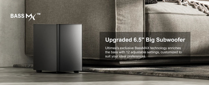 ULTIMEA 7.1 Surround Sound System Sound bar for TV with Dolby Atmos&APP Control, Home Cinema Bluetooth Speaker with Subwoofer