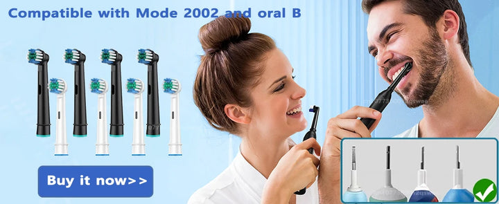 Electric Toothbrush Intelligent 5 Modes Cleaning Teeth Brush Waterproof Rotary Electric Toothbrush with 8 Brush Head