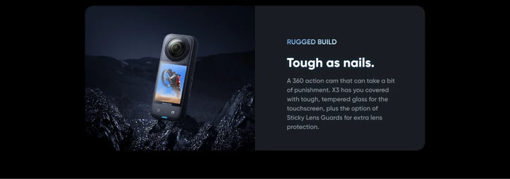 Câmera de ação Insta360 X3 4K