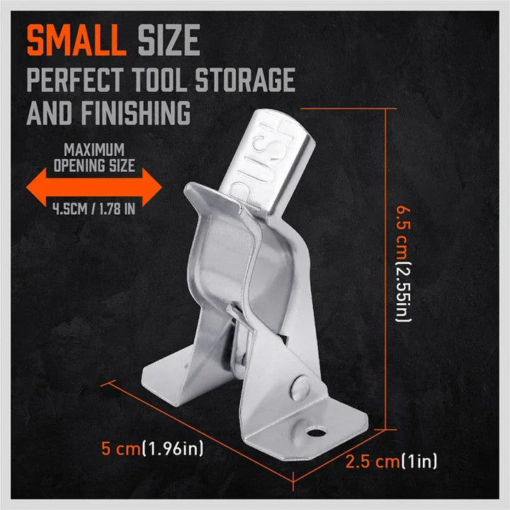 10 Pack Shovel Holder Wall Mount Outdoor Garden Yard Tool Organizer for Garage Shed Organizers and Storage Hooks