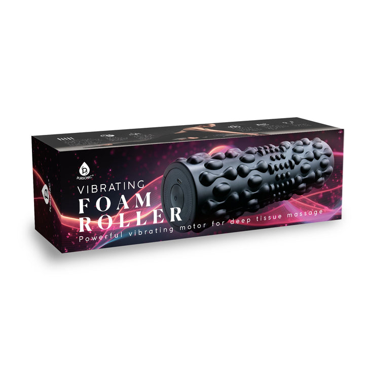 High-Intensity Vibrating Foam Roller for Deep Muscle Relief-0